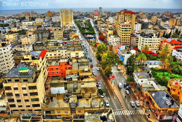 صورة | غزّة؛ روح الألوان المتنافرة!